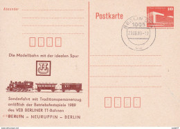 DDR Sonderfahrt Berlin - Neuruppin - Berlin 23-09-1989 - Treinen