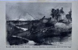 CPA PARIS - Maison De Victor Hugo (musée) - (Vienden) Charrette à Raccommoder (dessin De Victor Hugo) - Museums