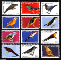 St. Maarten 2013 Birds 12v, Mint NH, Nature - Birds - Other & Unclassified