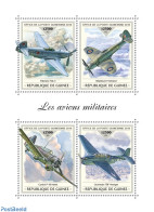 Guinea, Republic 2018 Military Planes, Mint NH, Transport - Aircraft & Aviation - Airplanes