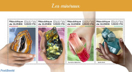 Guinea, Republic 2018 Minerals, Mint NH, History - Geology - Autres & Non Classés