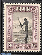 Papua 1932 9d, Stamp Out Of Set, Mint NH, Nature - Fishing - Poissons