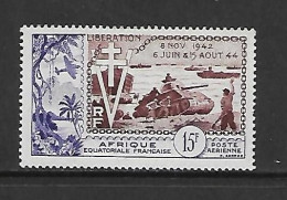 AEF 1984 ANNIVERSAIRE DE LA LIBERATION YVERT N°PA57 NEUF MH* - Unused Stamps