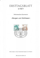 Fiche 1e Jour 15 X 21 Cm ALLEMAGNE BERLIN N° 499 - 501 Y & T - 1st Day – FDC (sheets)