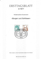Fiche 1e Jour 15 X 21 Cm ALLEMAGNE BERLIN N° 499 - 501 Y & T - 1. Tag - FDC (Ersttagblätter)