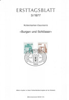 Fiche 1e Jour 15 X 21 Cm ALLEMAGNE BERLIN N° 499 - 501 Y & T - 1er Día – FDC (hojas)
