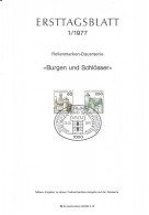 Fiche 1e Jour 15 X 21 Cm ALLEMAGNE BERLIN N° 500 - 502 Y & T - 1st Day – FDC (sheets)