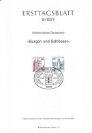 Fiche 1e Jour 15 X 21 Cm ALLEMAGNE BERLIN N° 499A - 500A Y & T - 1e Jour – FDC (feuillets)