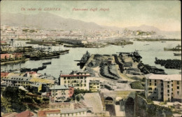 CPA Genova Genua Liguria, Panorama - Andere & Zonder Classificatie