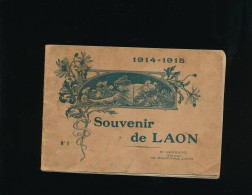 Livret Souvenir De Laon 1914-1918  - H. Legrand édition  12 Prises De Vue Prises Avec Glyphoscope Richard - 1914-18