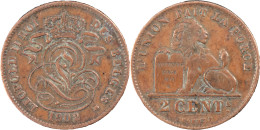 BELGIQUE - 1902 - 2 Centimes - Léopold II - En Français - 20-200 - 2 Centimes