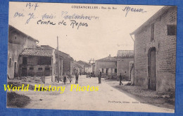 CPA D'un Poilu , 1917 - COUSANCELLES - Rue De Bar - P. Chamouilley Narcy Cousances Aux Forges - 115e Régiment WW1 - Other & Unclassified