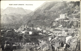 CPA Pont Saint Martin Aostatal Valle D'Aosta, Panorama - Other & Unclassified