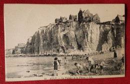 CPA - Ault - La Falaise Et La Plage - Ault