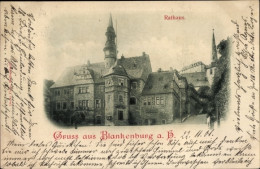 CPA Blankenburg Am Harz, Rathaus - Autres & Non Classés