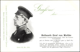 CPA Generaloberst Helmuth Johannes Ludwig Von Moltke, Portrait - Autres & Non Classés