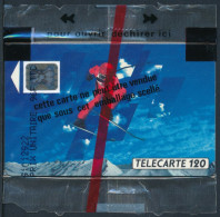 Télécartes France - Publiques N° Phonecote F133B - JO D'Hiver SKIEUR (120U- SC5an NSB) - 1990