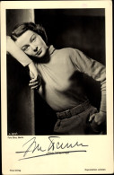 CPA Schauspielerin Ilse Werner, Portrait, Ross 3377/1, Autogramm - Actors