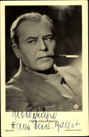 CPA Schauspieler Hans Zesch Ballot, Portrait, Zigarette, Ross Verlag A 2960 1, Autogramm - Autres & Non Classés