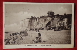 CPA -  Mers Les Bains - La Plage Et La Falaise - Mers Les Bains