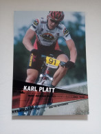 Cyclisme Cycling Ciclismo Ciclista Wielrennen Radfahren PLATT KARL (Rocky Mountain MTB-VTT 2004) - Cyclisme