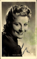CPA Schauspielerin Gisela Uhlen, Portrait, Ross Verlag A 3341 1, Tobis Film, Autogramm - Actors