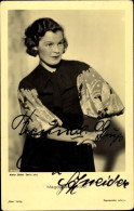 CPA Schauspielerin Magda Schneider, Portrait, Autogramm - Actors