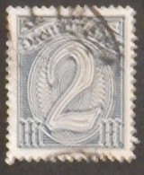 ALLEMAGNE SERVICE YT 27 OBLITERE ANNEES 1920/1922 - Dienstzegels