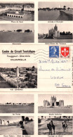 Carte-Lettre - OUARGLA - Centre Du Circuit Touristique (Triptyque) - Edition CAP - Ouargla