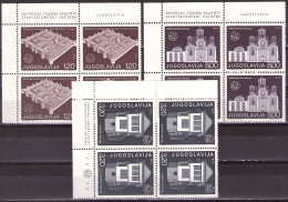 Yugoslavia 1975 - Architectural Heritage - Mi 1627-1629 - MNH**VF - Unused Stamps