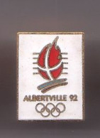 Pin's Jeux Olympiques Alberville 92 Ski Réf 1188 - Olympische Spelen