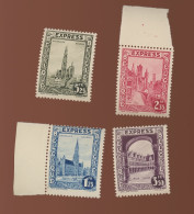 4 Val Express   **   Postfris.  Cote 80 € - Unused Stamps