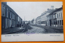SAINT-GHISLAIN   - Rue Du Port   -  1906 - Saint-Ghislain