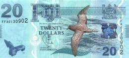 Fiji 20 Dollar 2012 UNC Banknote P112a - Monnaie Locale