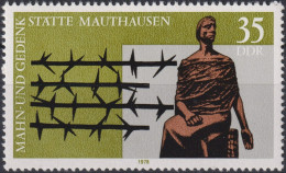 1978 DDR ** Mi:DD 2356, Sn:DD 1943, Yt:DD 2024, Mauthause, Mahn Und Gedenkstätte - Unused Stamps