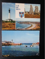 CP 29 Finistère L'ILE DE SEIN - Lot De 2 Cartes Postales - - Ile De Sein