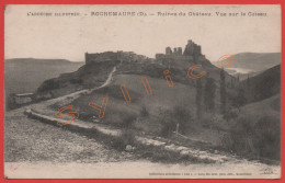 ROCHEMAURE (D.) - RUINES DU CHÂTEAU - VUE SUR LE COTEAU - L'ARDÈCHE ILLUSTRÉE (07) - Rochemaure