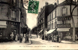 CPA 94 LE PERREUX - Rue De La Station /// 128 ///  BELLE  CARTE - Le Perreux Sur Marne