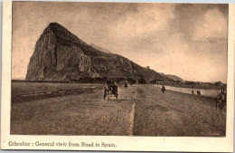 RED STAR LINE : Gibraltar General View From The Road To Spain, From Serie Photos Round World Cruise Belgenland (black) - Steamers