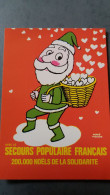 CPM PERE NOEL VERT DU SECOURS POPULAIRE SANTA CLAUS AFFICHE MORVAN  CHAIX - Kerstman