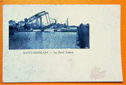 SAINT-GHISLAIN   -  Le Pont Leblu  -  1903 - Saint-Ghislain