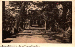 RED STAR LINE : Japan Entrance To A Sintoo Temple Yamashiro, From Serie Photos Round World Cruise Belgenland (black) - Paquebots