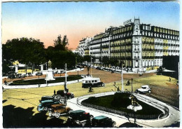 Cp A Saisir 21 Dijon La Place Darcy Annees 1940 Hotel La Cloche Colorisee - Dijon