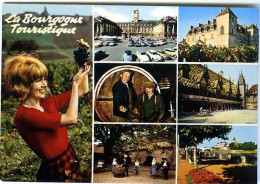 Cp A Saisir 21 Dijon Beaune 71 Chalon Sur Saone 1970 La Bourgogne Multivues  - Beaune