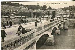 Cp A Saisir 14 Trouville Deauville Le Pont 1926 - Trouville