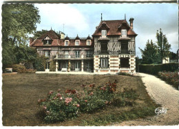 Cp A Saisir 14 Croissanville Chateau Des Etangs Annees 1950 1960 - Autres & Non Classés