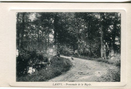 Cp A Saisir 11 Lampy Promenade De La Rigole Editeur Breffeil Castelnaudary - Other & Unclassified