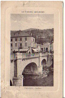 Cp A Saisir 09 Tarascon Le Pont Cafe Des Voyageurs Ed Mme Blanc - Autres & Non Classés