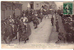 Cp A Saisir 35 Rennes Fetes Commemorative Chevaliers De Tournoi 1912 - Rennes
