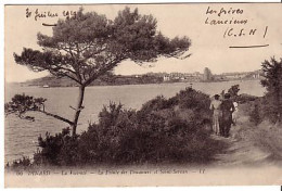 Cp A Saisir 35 Dinard La Vicomte La Pointe Des Douaniers Et Saint Servan 1919 - Dinard